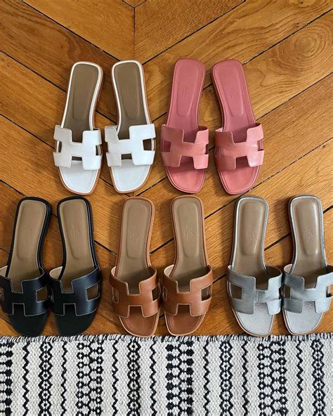 hermes oran size chart|hermes oran sandals with heels.